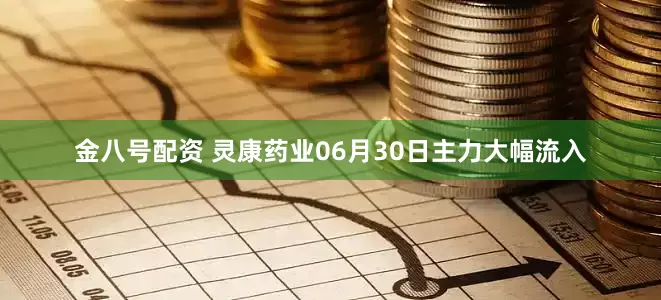 金八号配资 灵康药业06月30日主力大幅流入