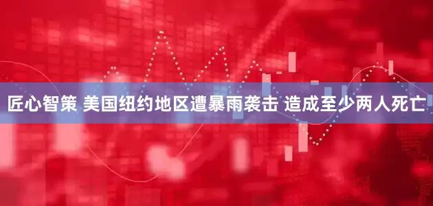 匠心智策 美国纽约地区遭暴雨袭击 造成至少两人死亡